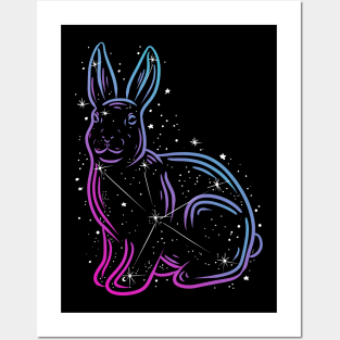 Bunny Constellation Posters and Art